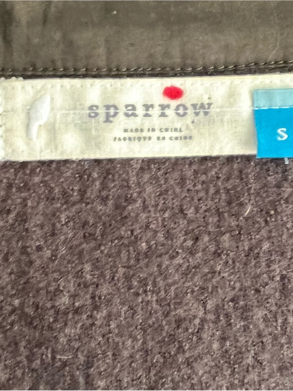 Anthropologie Sparrow Merino Wool Snap Wrap Skirt Dark Brown / Olive SZ S - Picture 4 of 13